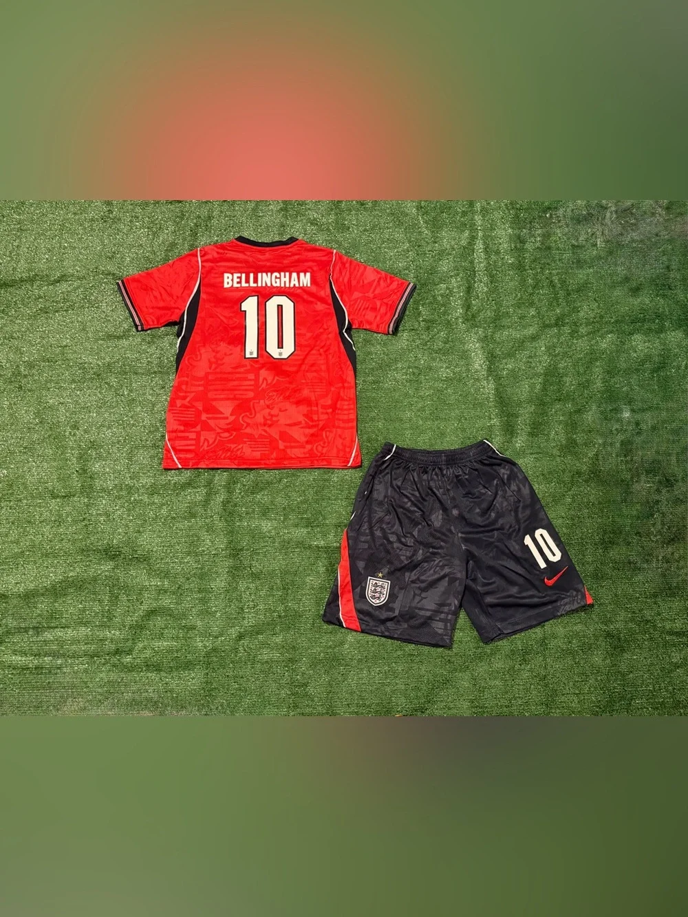 Jude Bellingham #10 England Away Kids Jersey 26/27